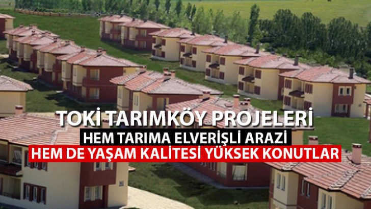 TOKİ’den Modern Köy İnşaatları Tüm Hızıyla Devam Ediyor!