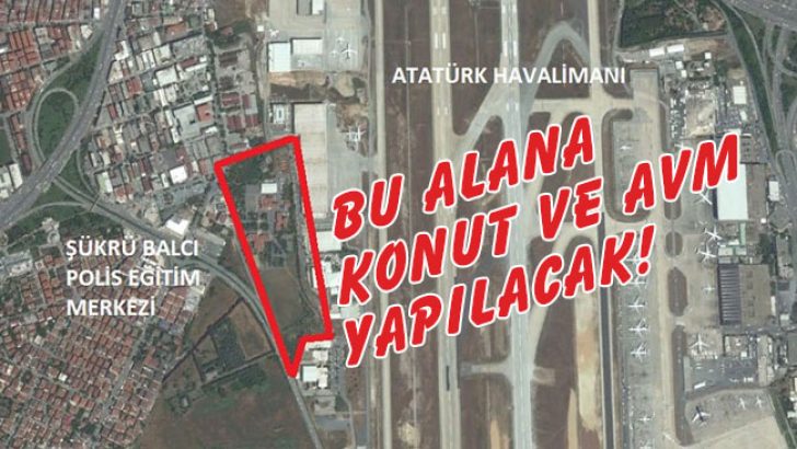 TOKİ’den Polis Okulu Arazisine Konut ve AVM!