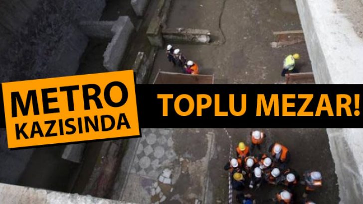 Kabataş-Mahmutbey Metro Çalışmalarında Antik Bulgular Ortaya Çıktı!