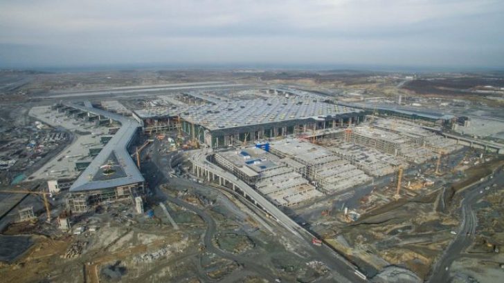 İstanbul Yeni Havaalanı’nın Son Şekli Havadan Görüntülendi!